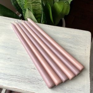 6 12” taper candles.